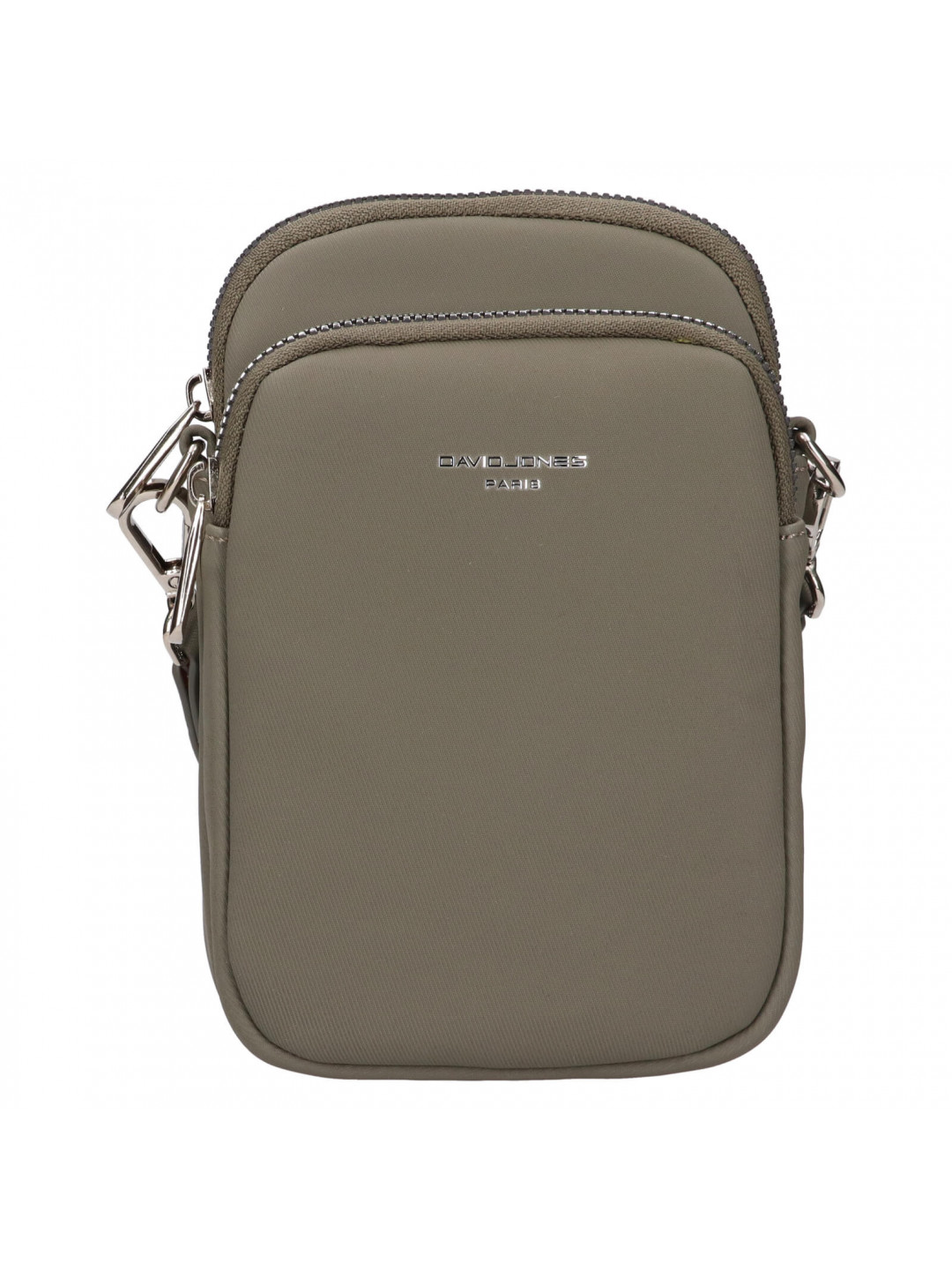 Dámská kabelka na mobil a doklady David Jones Rosia – tmavě zelená